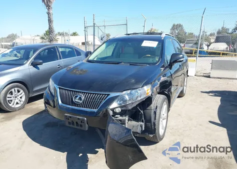 2010 Lexus Rx 350 z USA, uszkodzony, nr VIN 2T2ZK1BA2AC025840